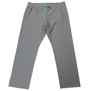 Figs Livingston Scrub Pants Womens XXL/T Gray Nursing Technical Utility Uniform